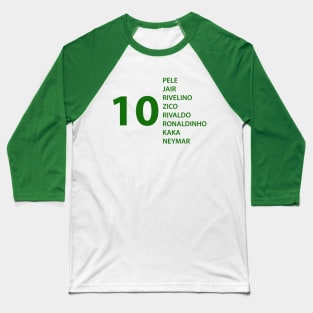 Brazilian Soccer Team Baseball T-Shirt